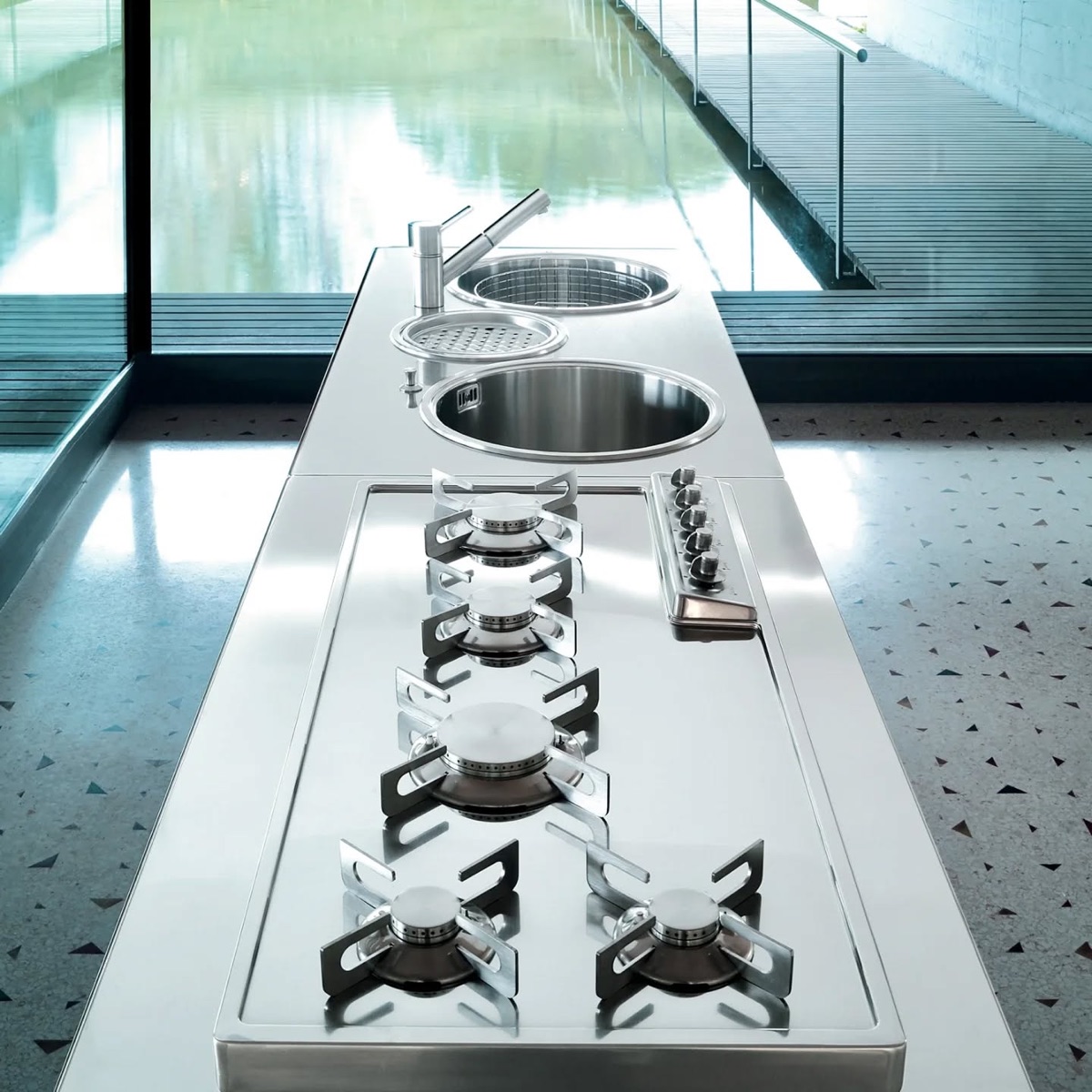 Cuisine extérieure Alpinox et CB Tech